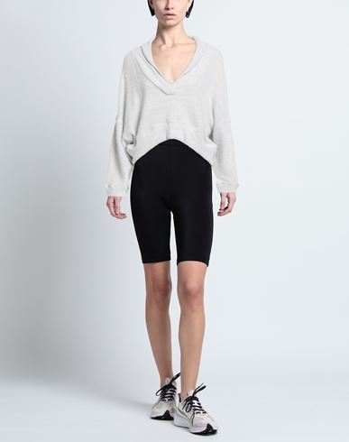 Woman Sweatshirt Light grey Size S Nylon, Organic cotton