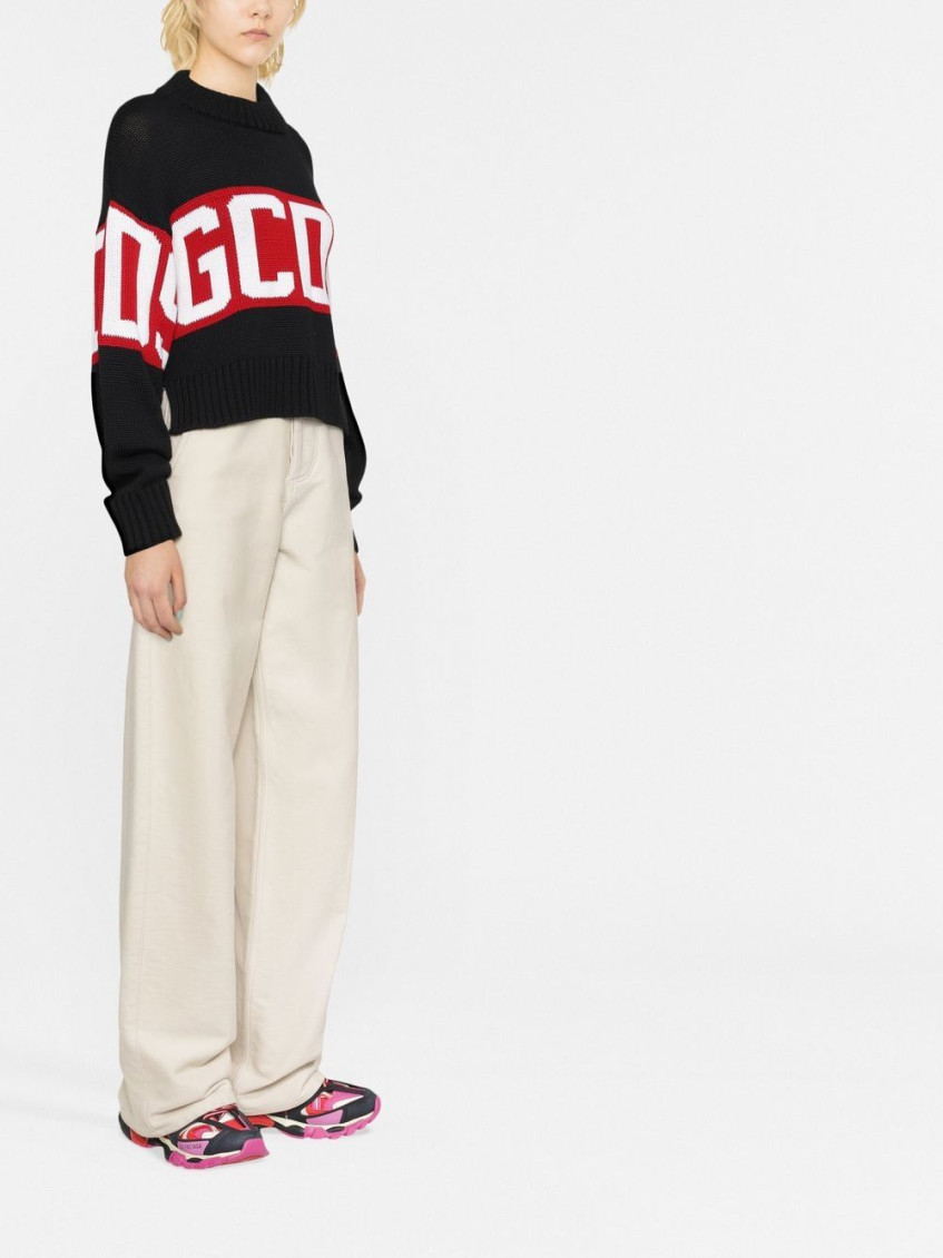 Band Logo Wool Sweater