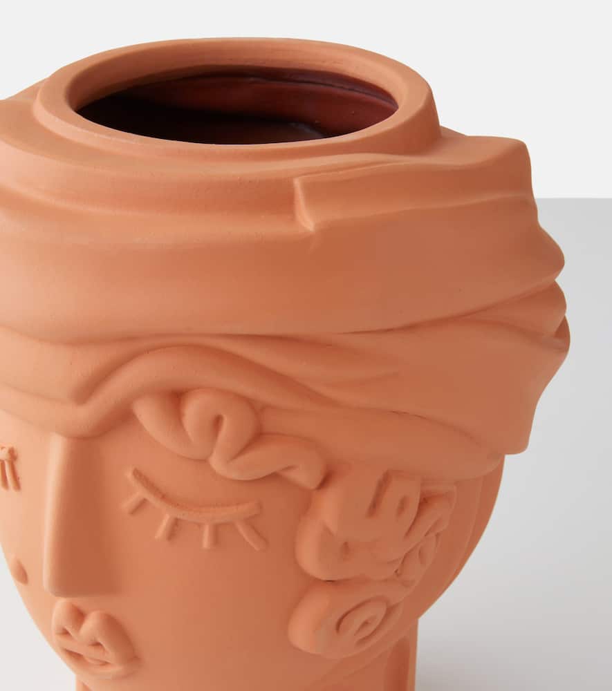 Seletti Magna Graecia Woman terracotta vase by Antonio Aricò