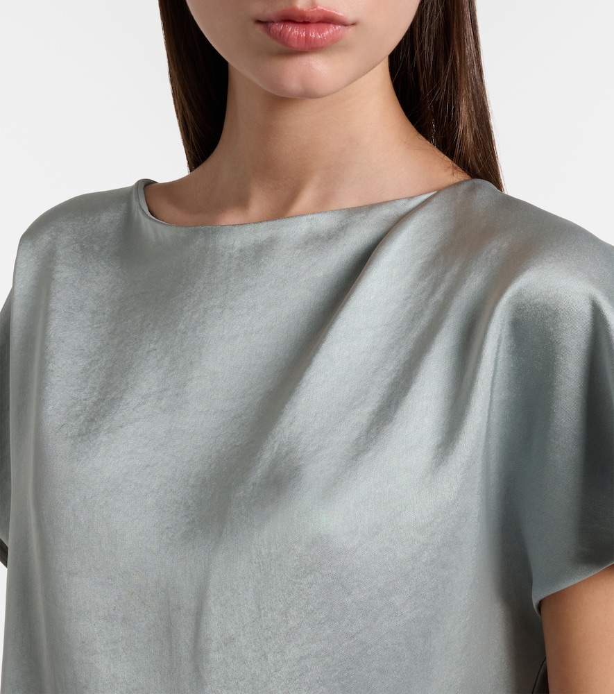 Satin top
