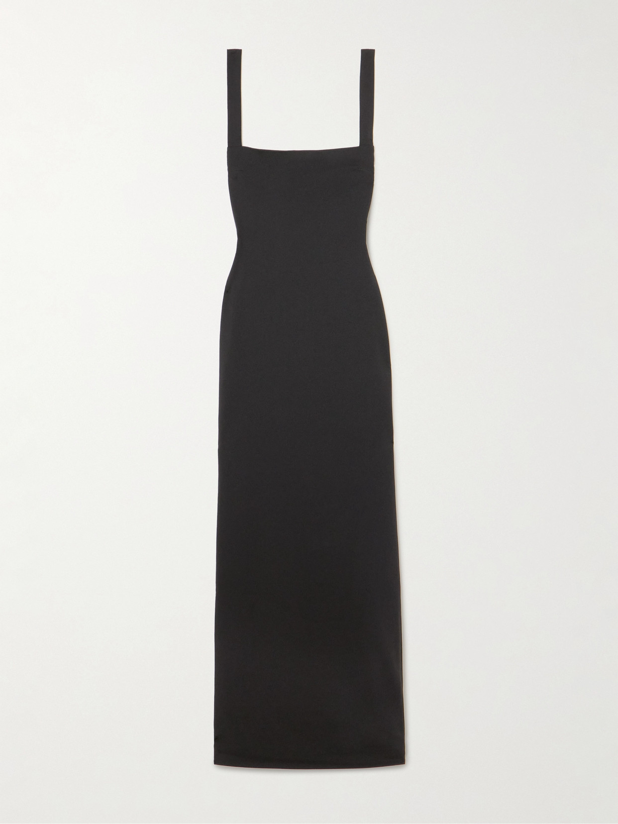 Joni Stretch-crepe Maxi Dress - Black