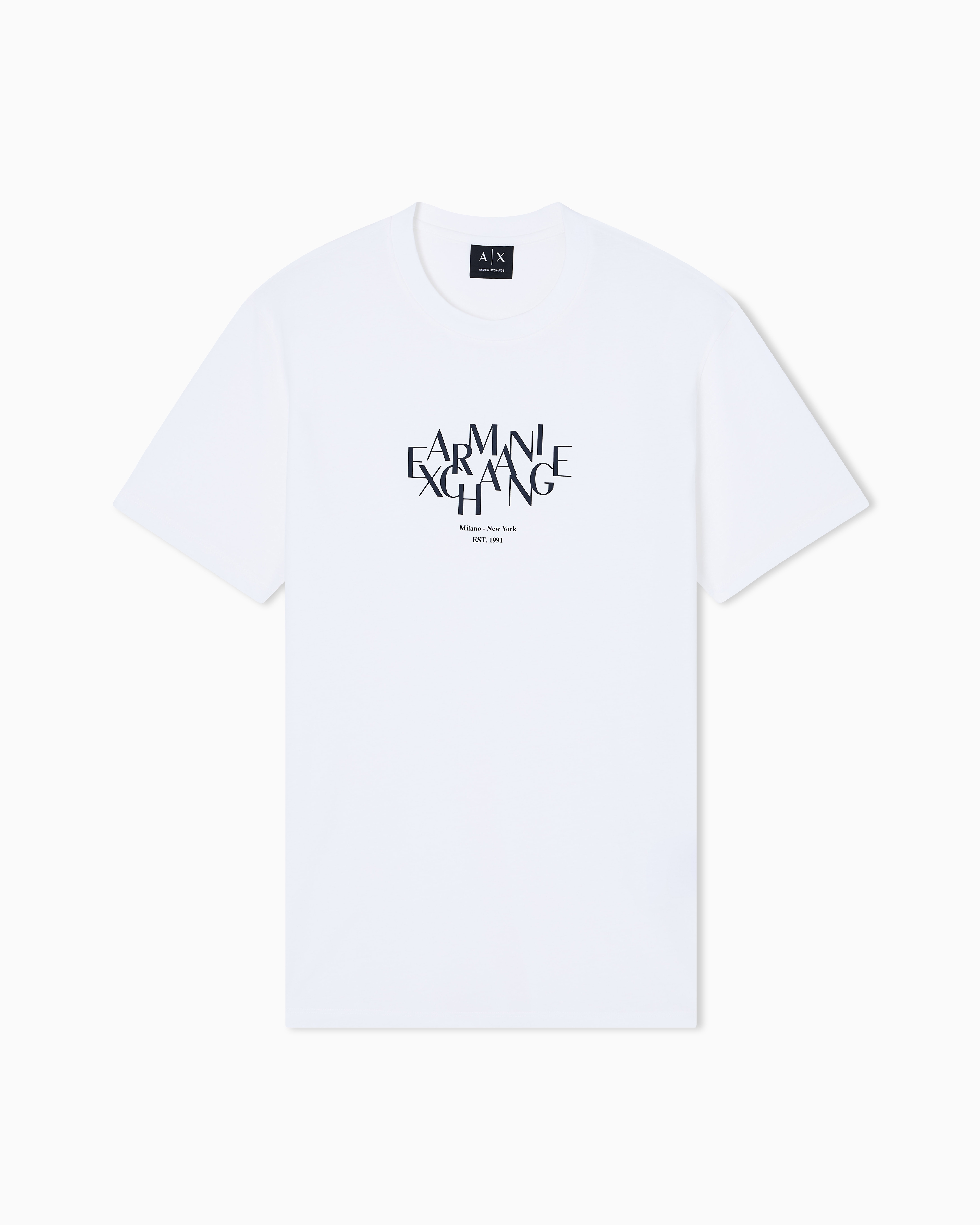 Regular-fit T-shirt in solid-color cotton jersey