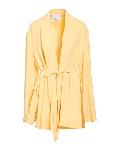 Woman Blazer Yellow Size 10 Viscose, Acetate