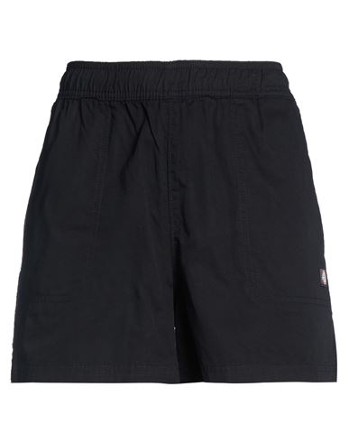 Woman Shorts & Bermuda Shorts Black Size S Cotton