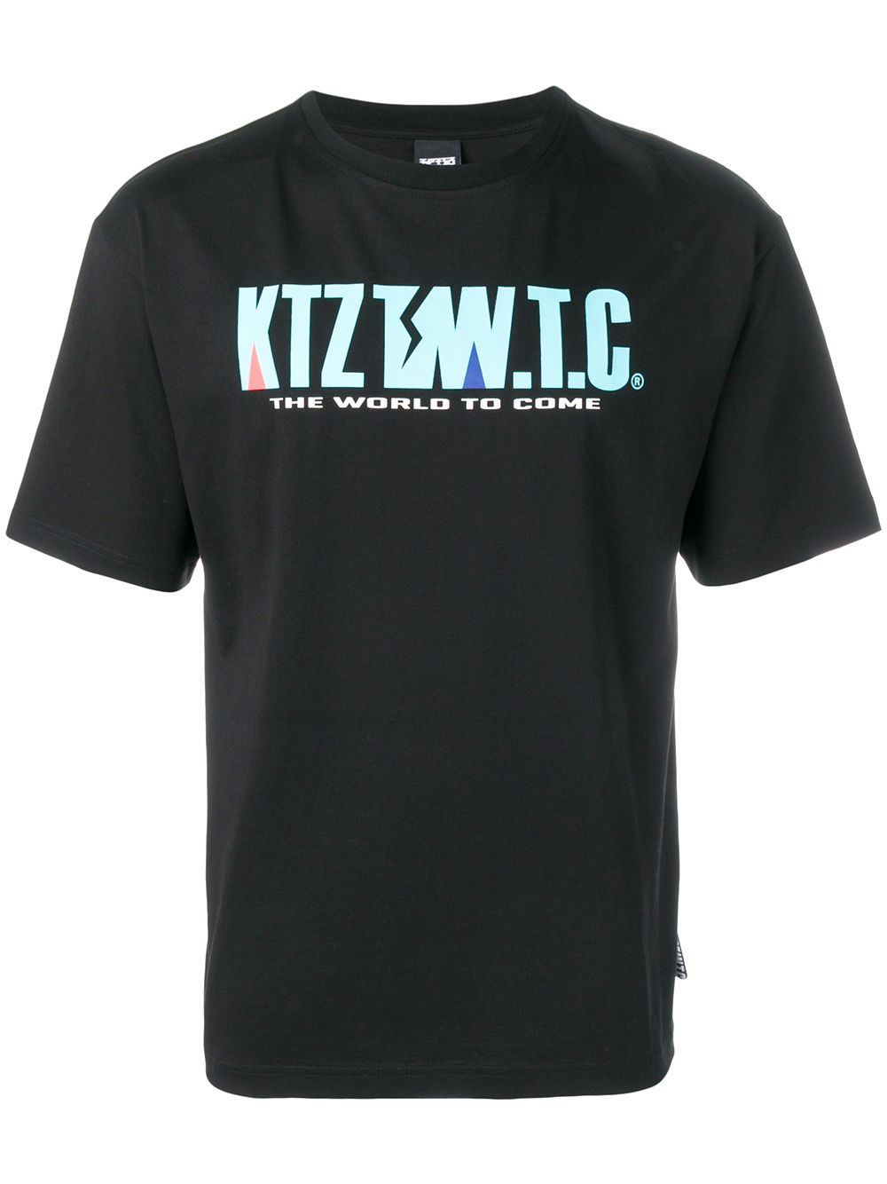 Mountain letter T-shirt - Black