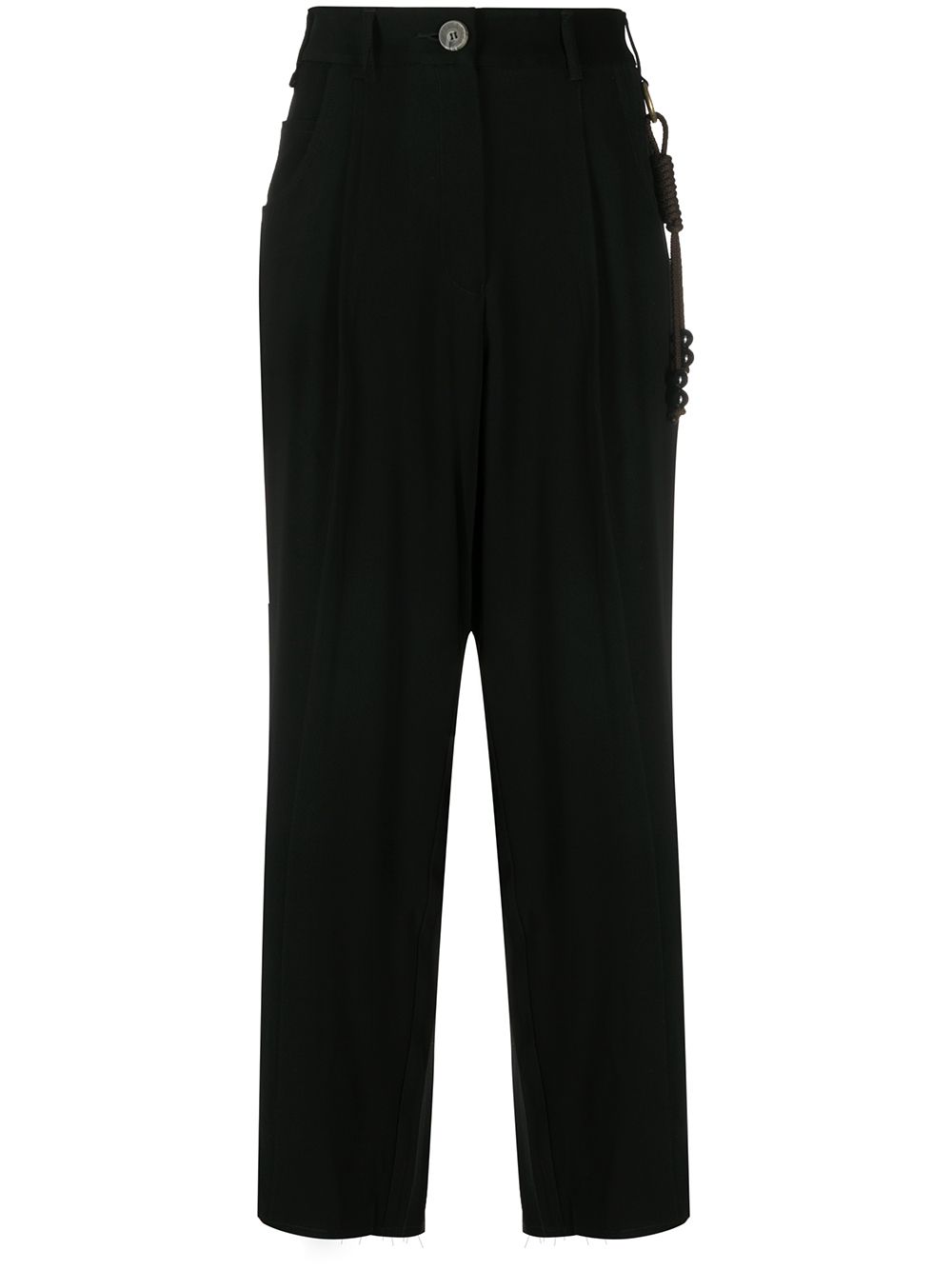 Song For The Mute high-waist trousers - Black
