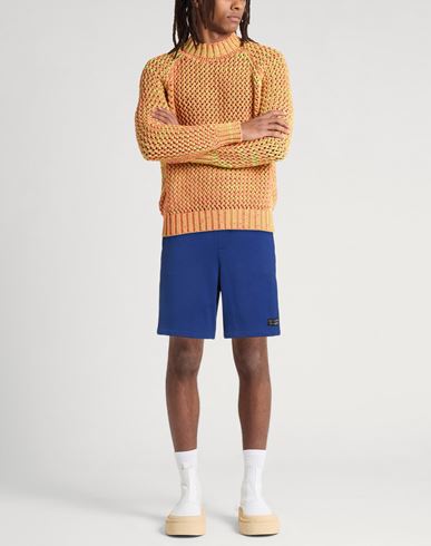 Man Shorts & Bermuda Shorts Bright blue Size XL Cotton, Polyester