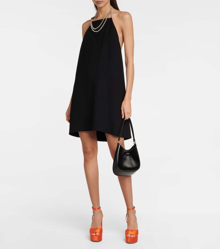 Prada Satin platform sandals