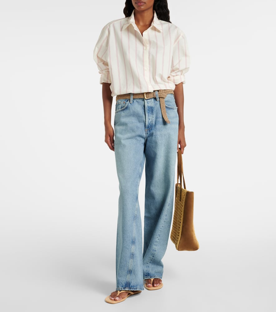 Twist Low Slung Baggy wide-leg jeans