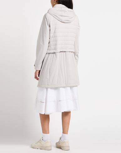 Woman Puffer Light grey Size 4 Polyamide, Polyurethane
