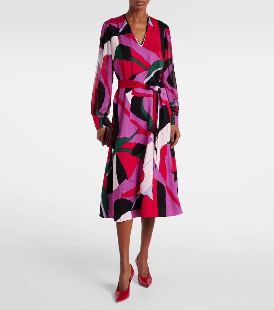 Abel printed midi dress