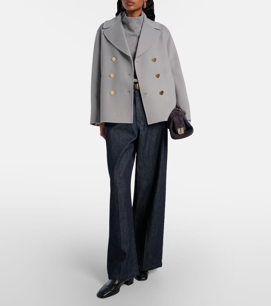 Margot double-breasted virgin wool jacket