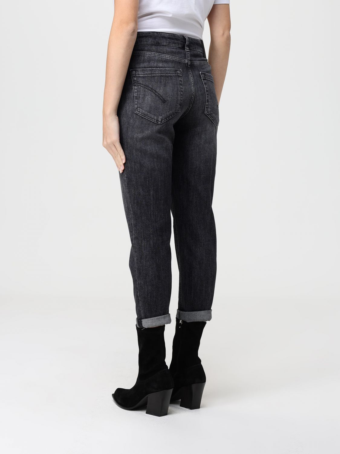 Jeans Woman color Black