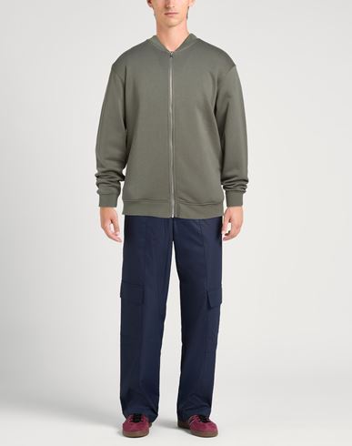 Man Sweatshirt Grey Size XL Cotton, Polyester
