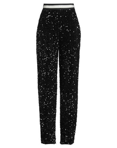 Woman Pants Black Size 6 Polyester