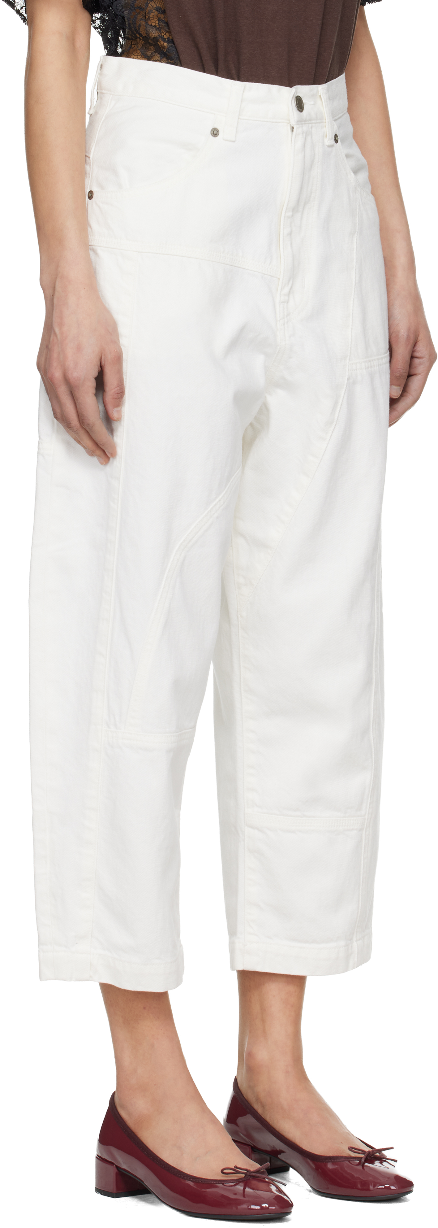 White UP1F1503-1 Jeans