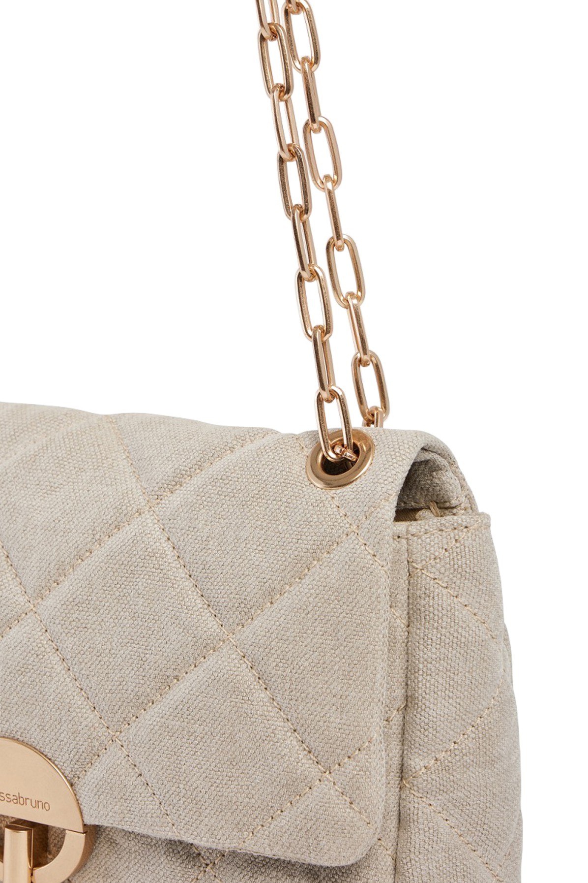 Small Linen Moon bag