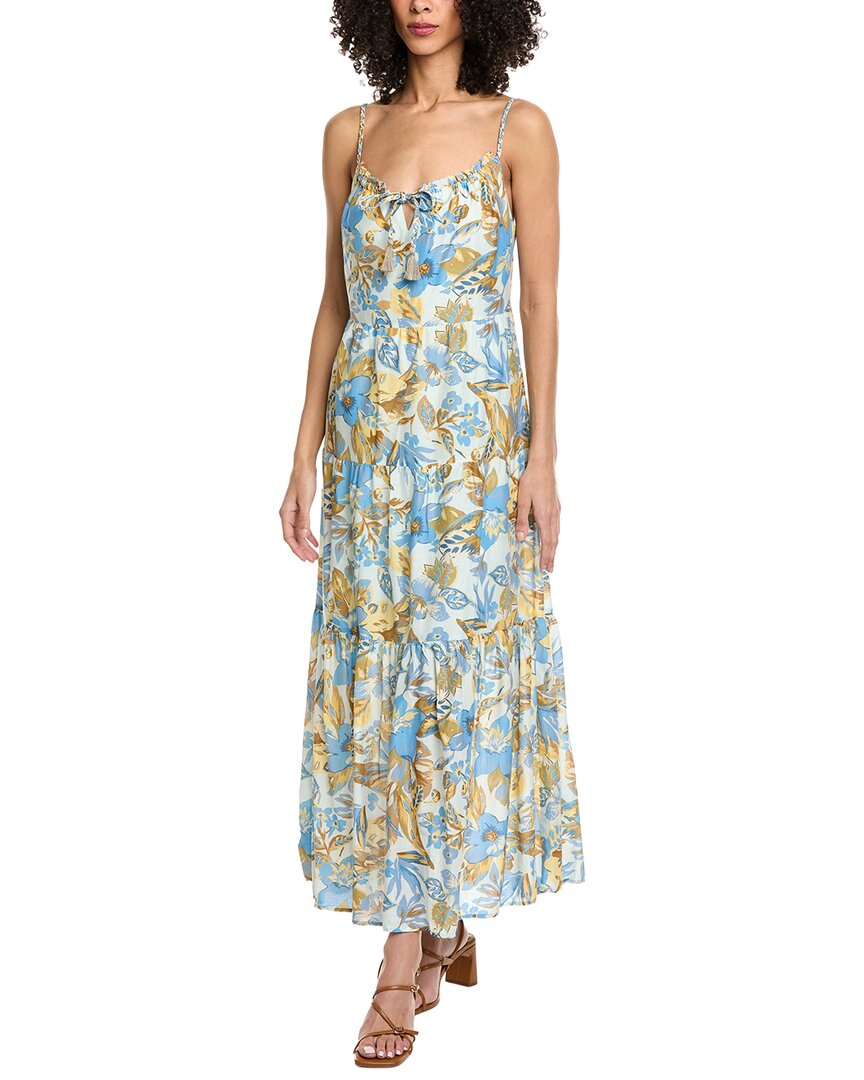 Silk-Blend Sun Chaser Maxi Dress