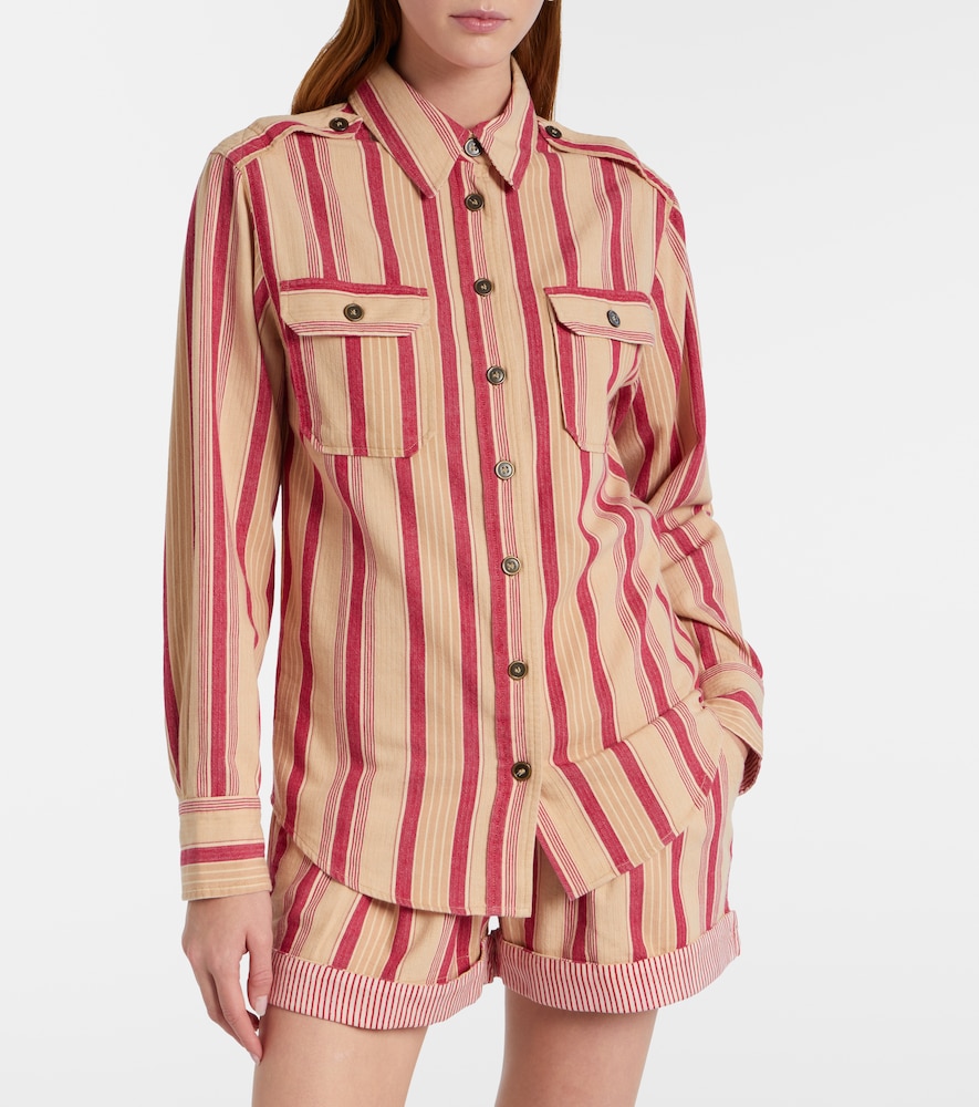 Gelva striped cotton shirt