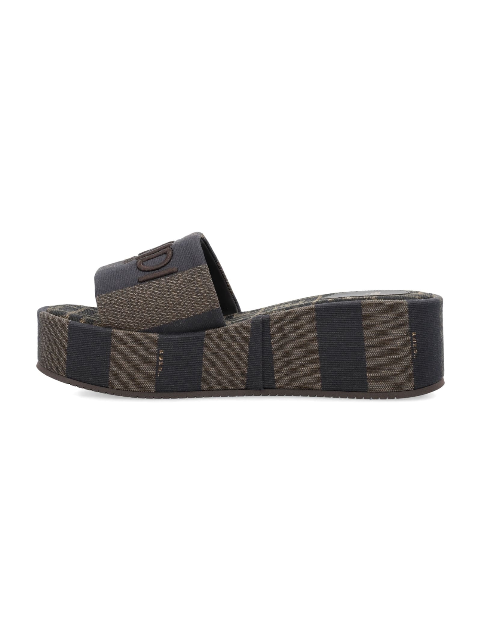 Two-tone Canvas Slippers