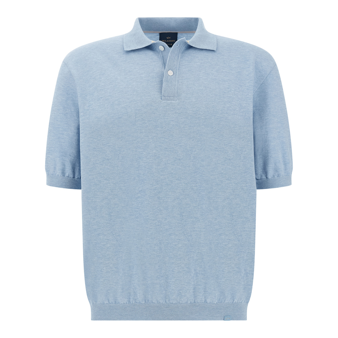 Polo shirt in Fresh cotton, Man, Allure