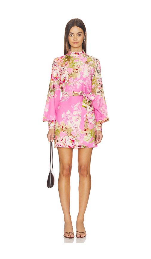 HEMANT AND NANDITA Dress With Belt in Pink. XXS. Also in S, XS, M