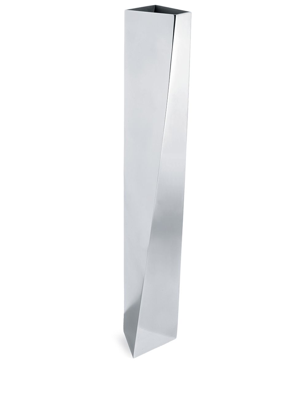 Crevasse' flower vase - Silver
