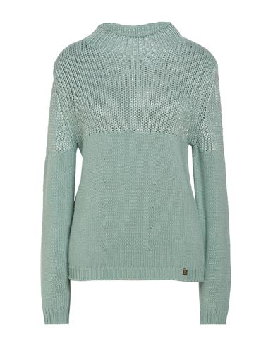Woman Sweater Light green Size S Merino Wool, Viscose, Polyamide, Cashmere