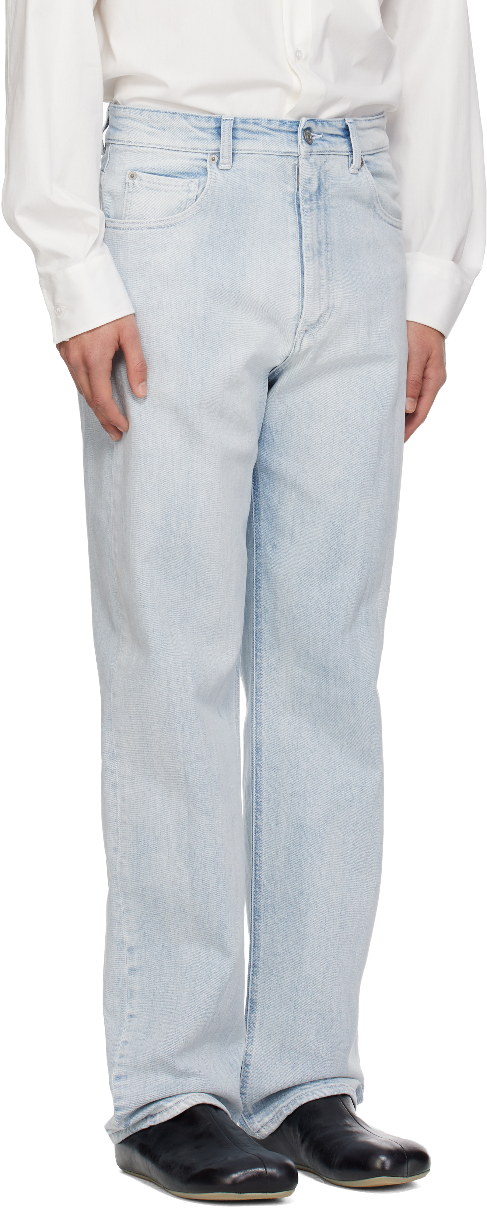 Blue 5 Pockets Jeans