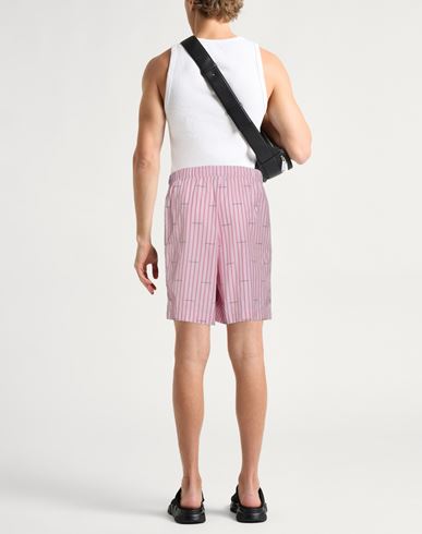 Man Shorts & Bermuda Shorts Pink Size 30 Cotton