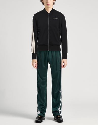 Palm Angels Man Sweatshirt Black Size M Polyester, Elastane
