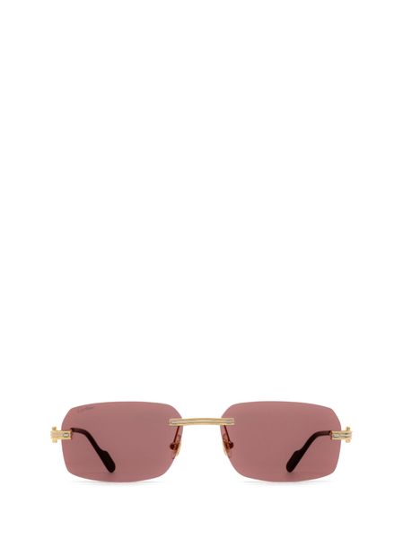 Cartier Rectangular Frame Sunglasses