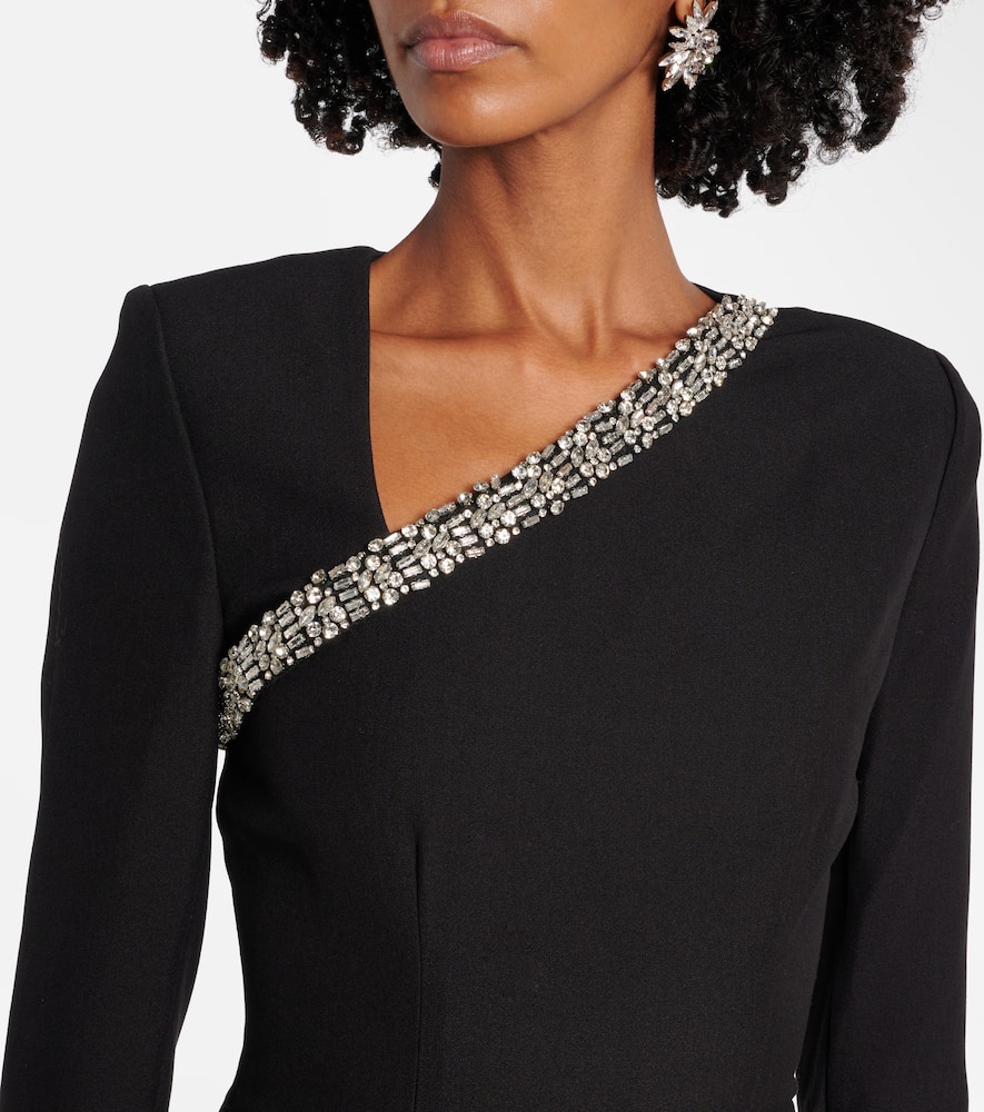 Embellished midi dress