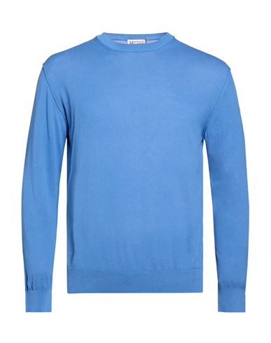 Helmur Man Sweater Light blue Size S Cotton