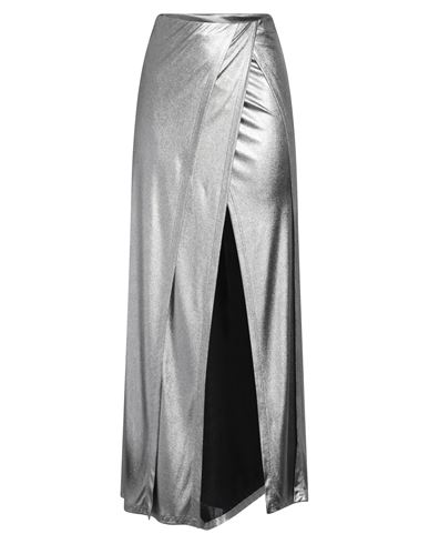 Woman Maxi skirt Silver