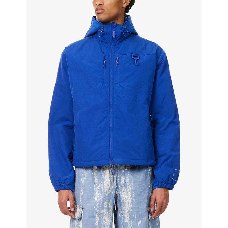 Mens Cobalt Hooded Sequoia Shell Jacket