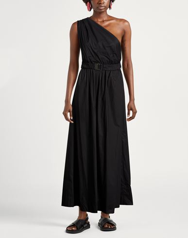 Woman Maxi dress Black Size 12 Cotton