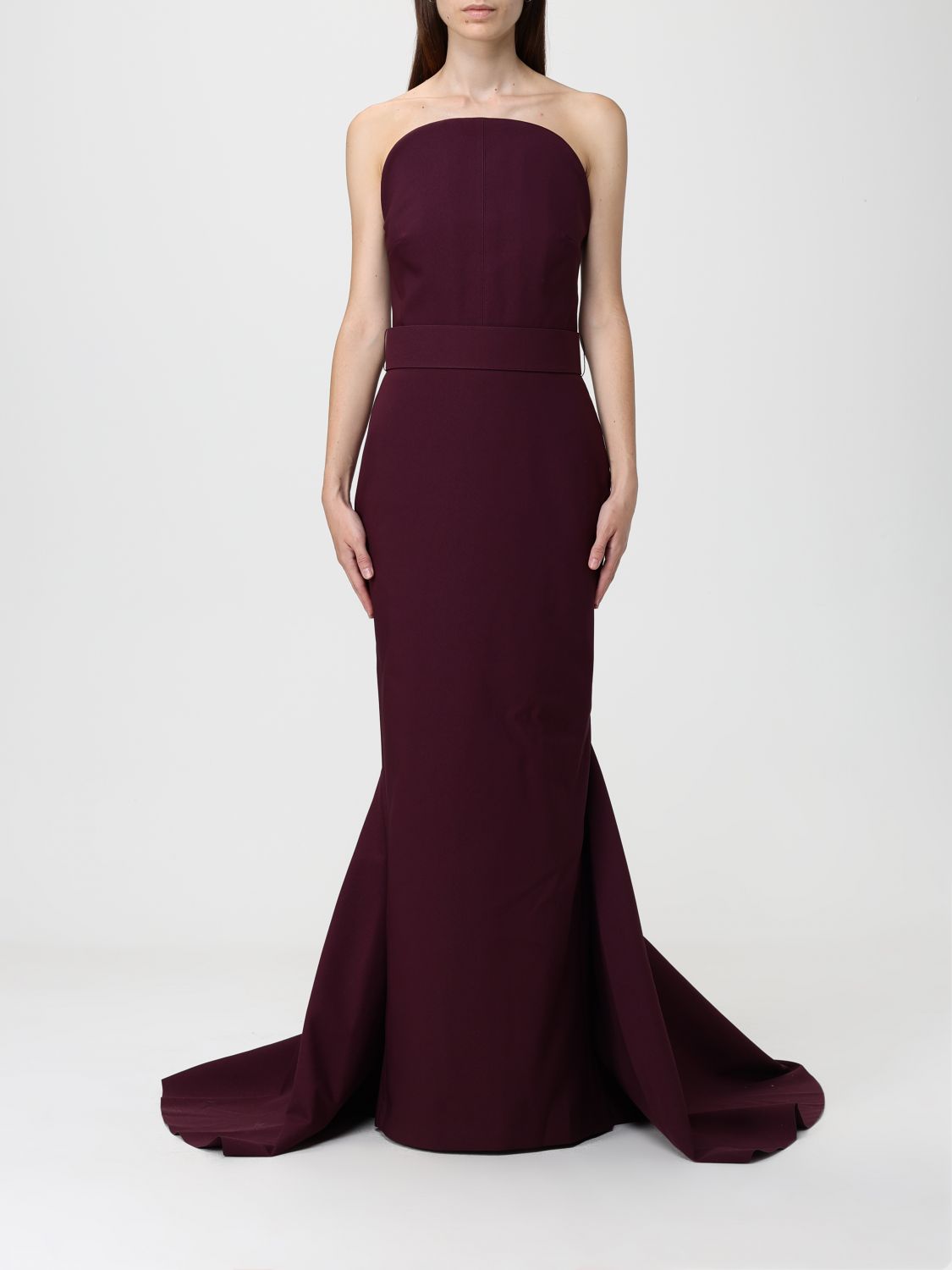 Dress Woman color Burgundy