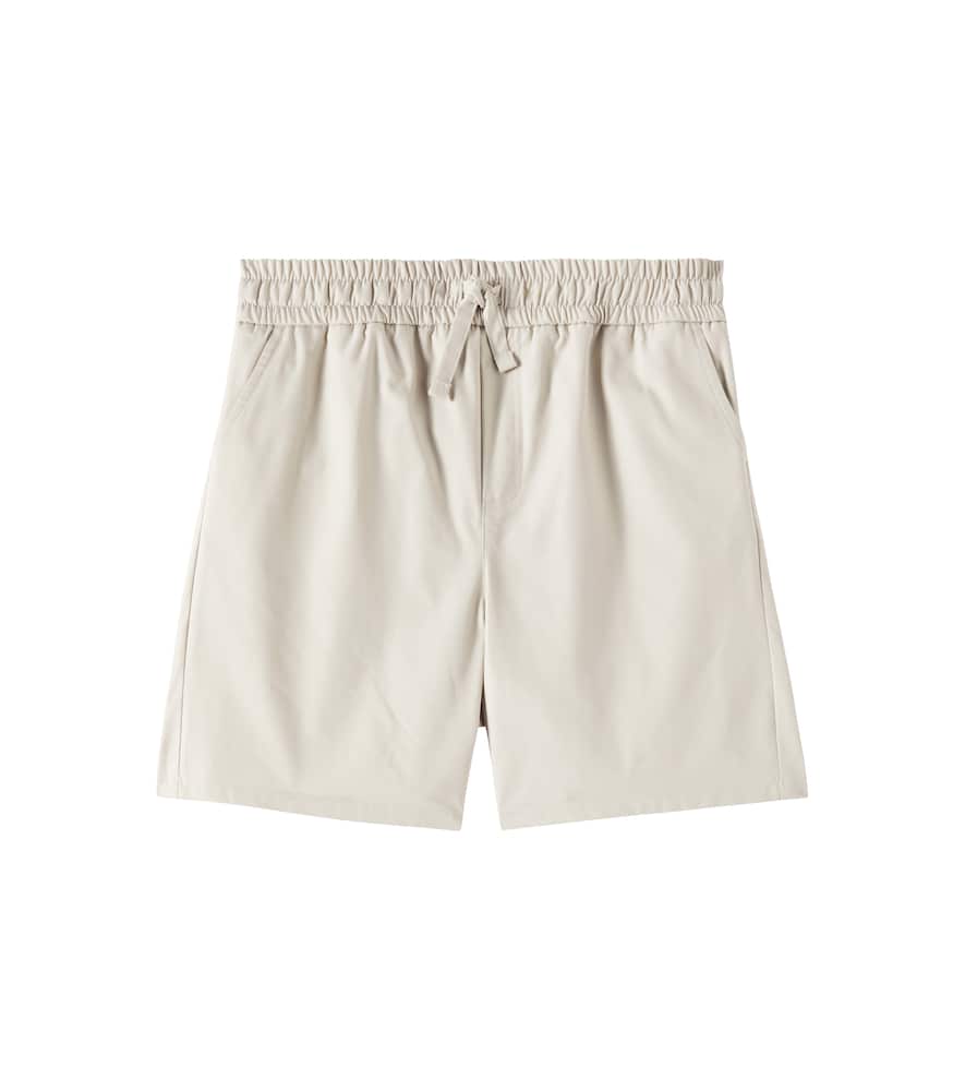 Dolce & Gabbana Kids Cotton-blend gabardine shorts