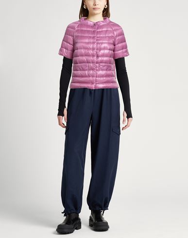 Woman Puffer Mauve Size 6 Polyamide
