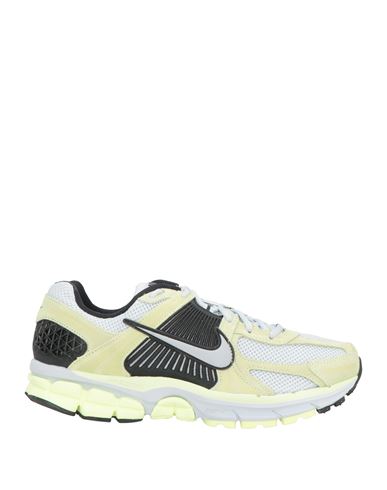 Man Sneakers Lime green Size 6.5 Leather, Textile fibers