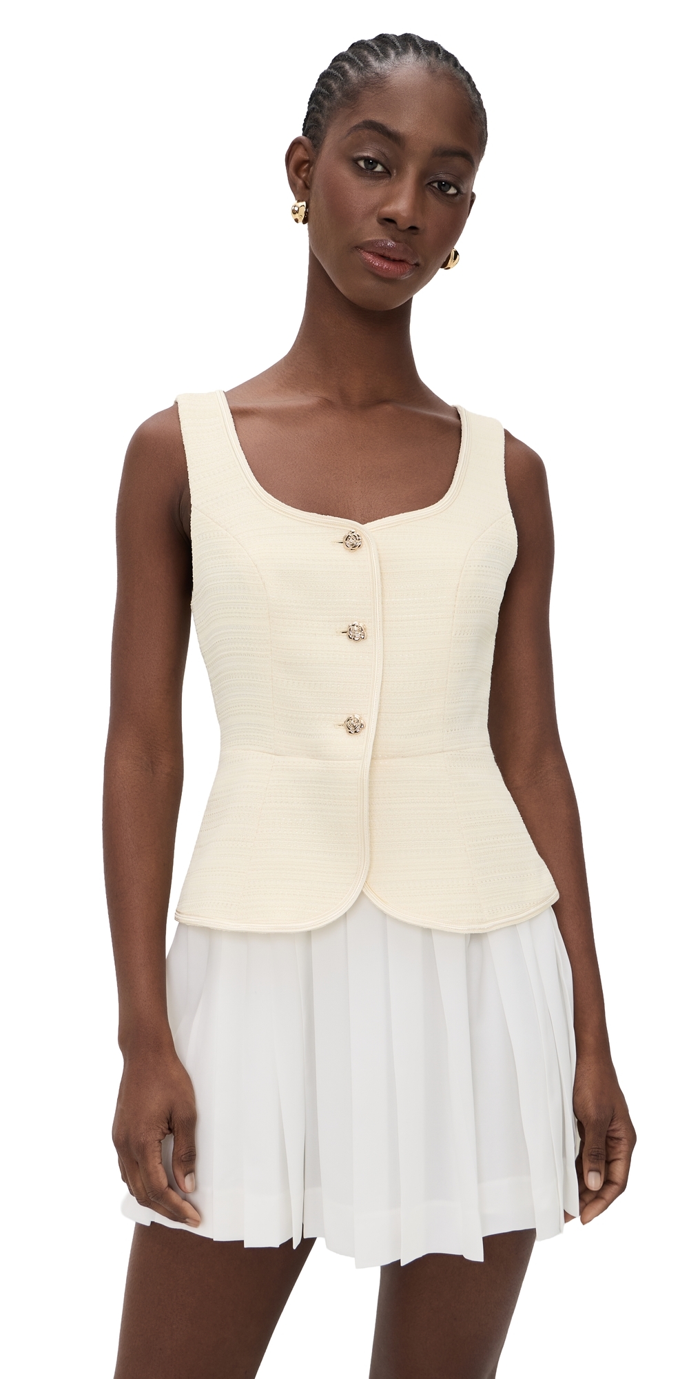 Sheridan Dress Lt Yellow White