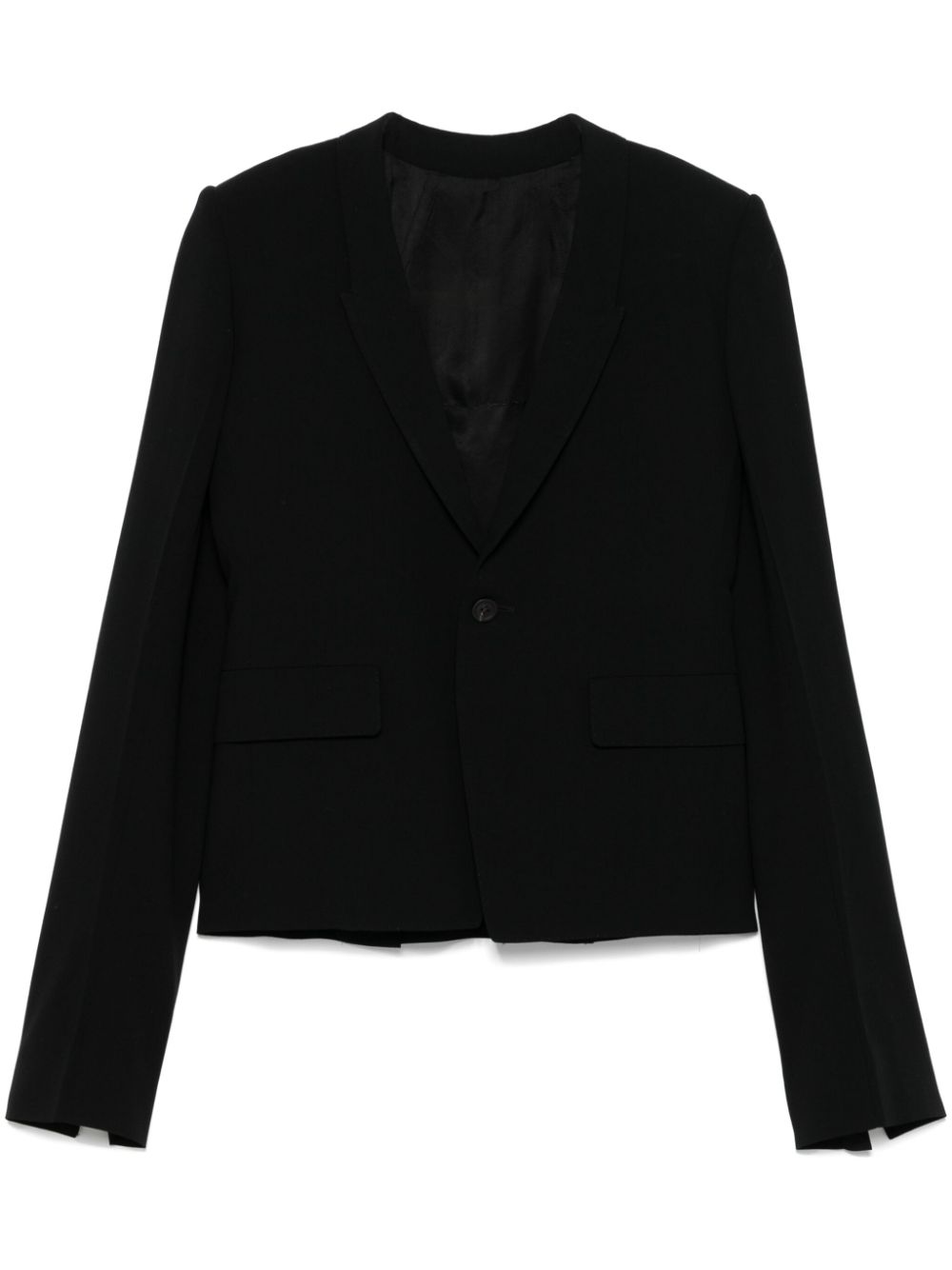 Single-breasted blazer - Black