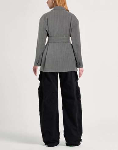 Woman Blazer Grey Size 6 Polyester, Viscose, Elastane