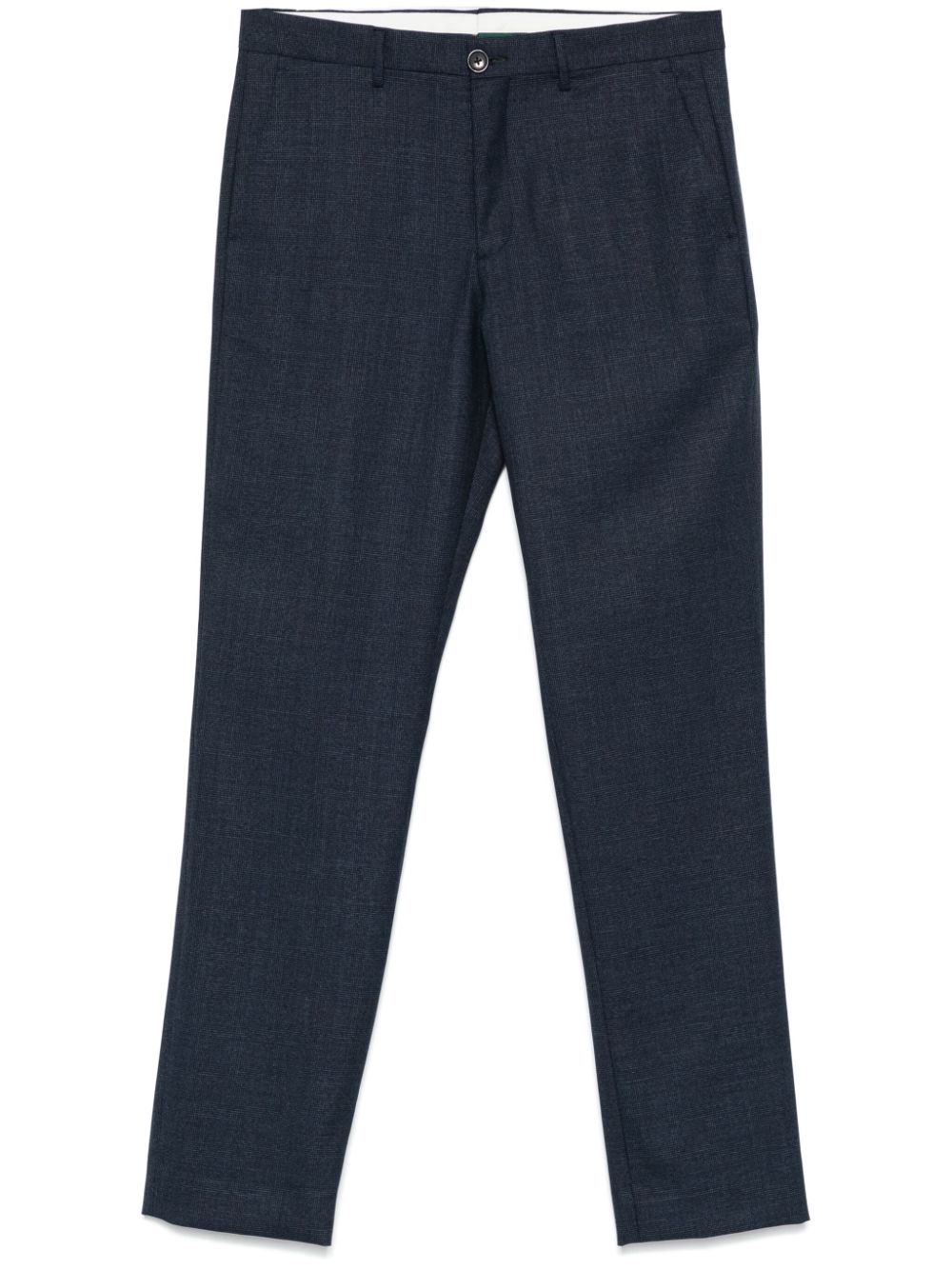Jacquard trousers - Blue