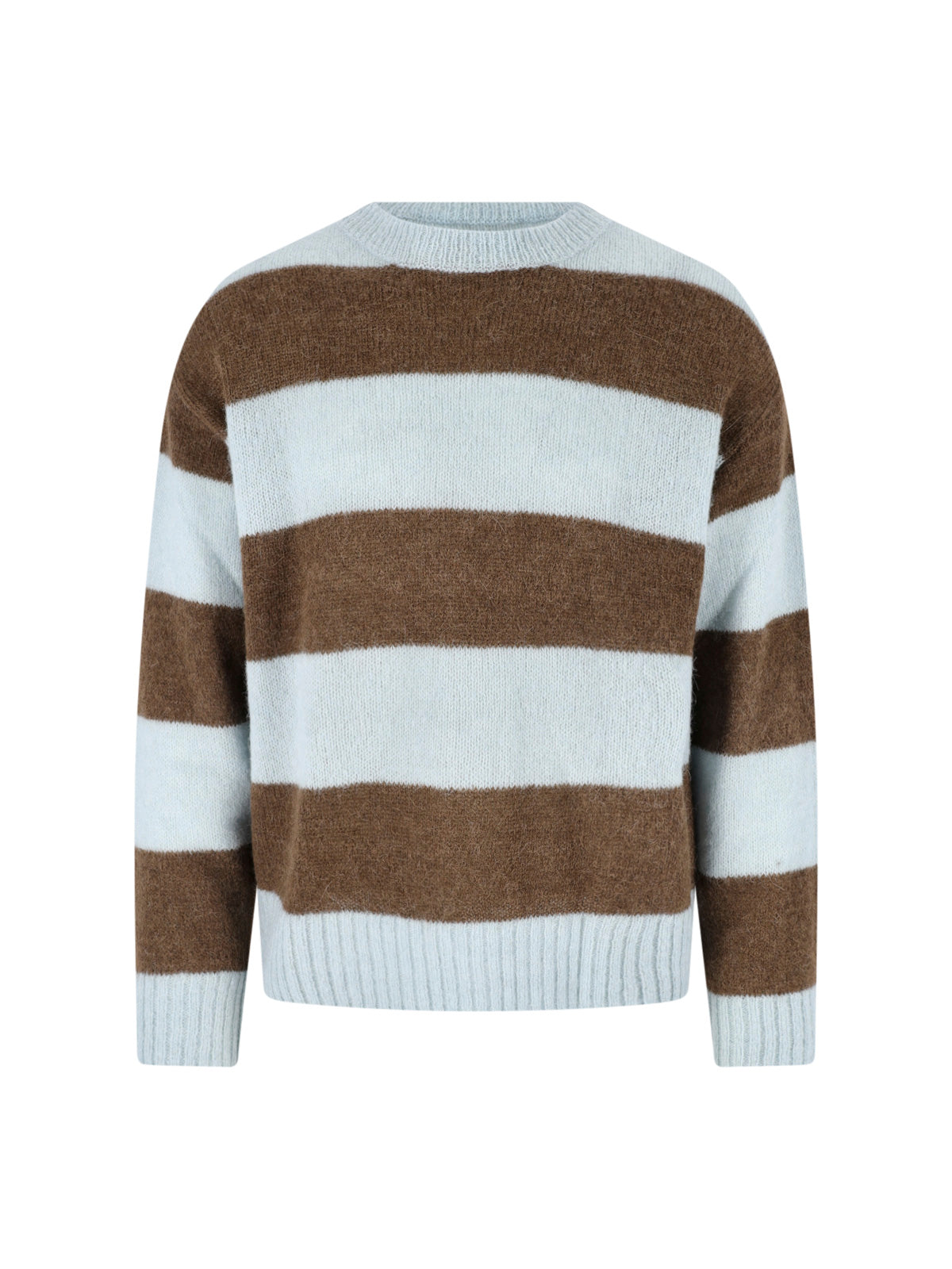 Alpaca Wool Blend Crewneck Sweater