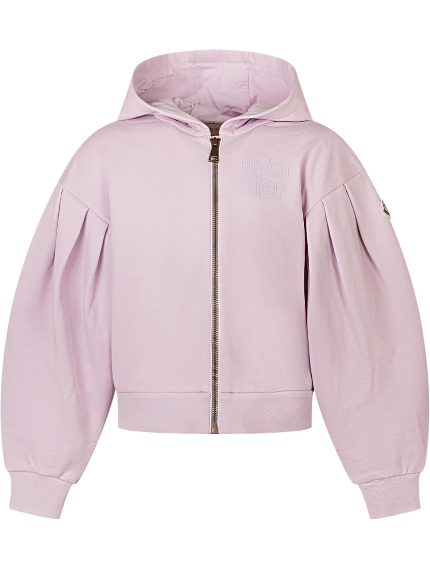 Girls Purple Logo Hoodie