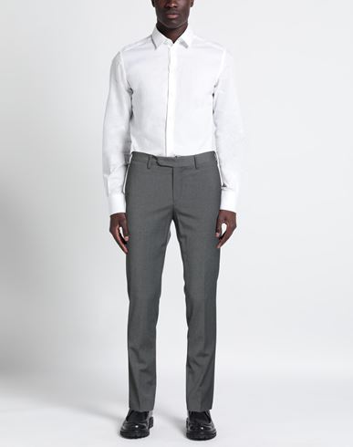 Man Pants Gunmetal Size 30 Wool, Polyester, Elastane