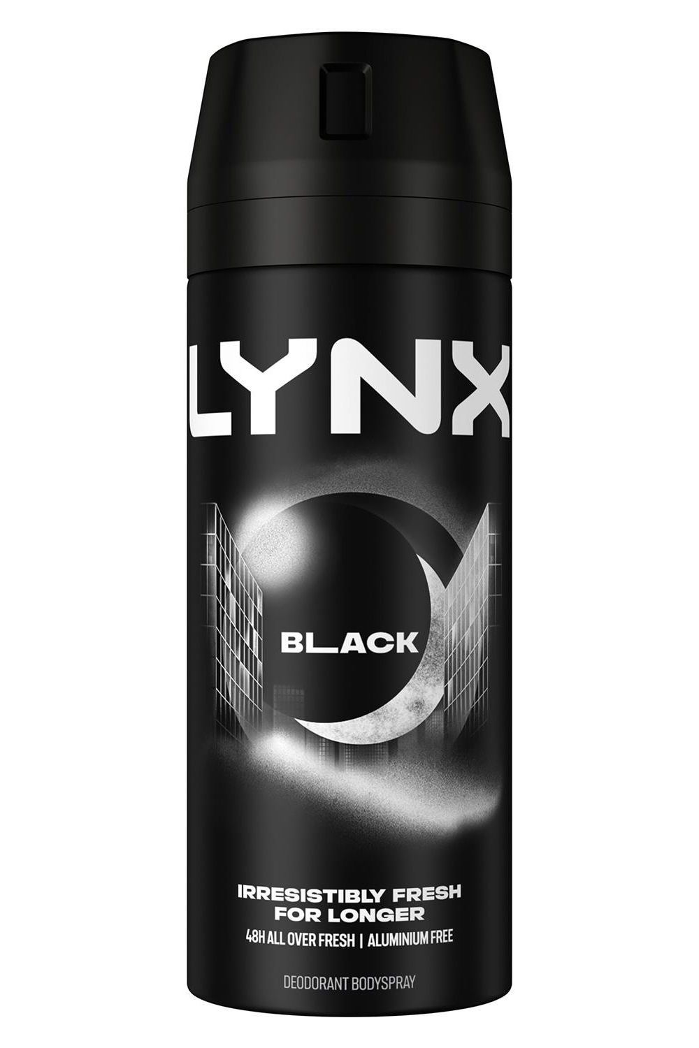 Lynx Black Body Spray Deodorant 48Hrs Hd Fragrance 150Ml, 18 Pack