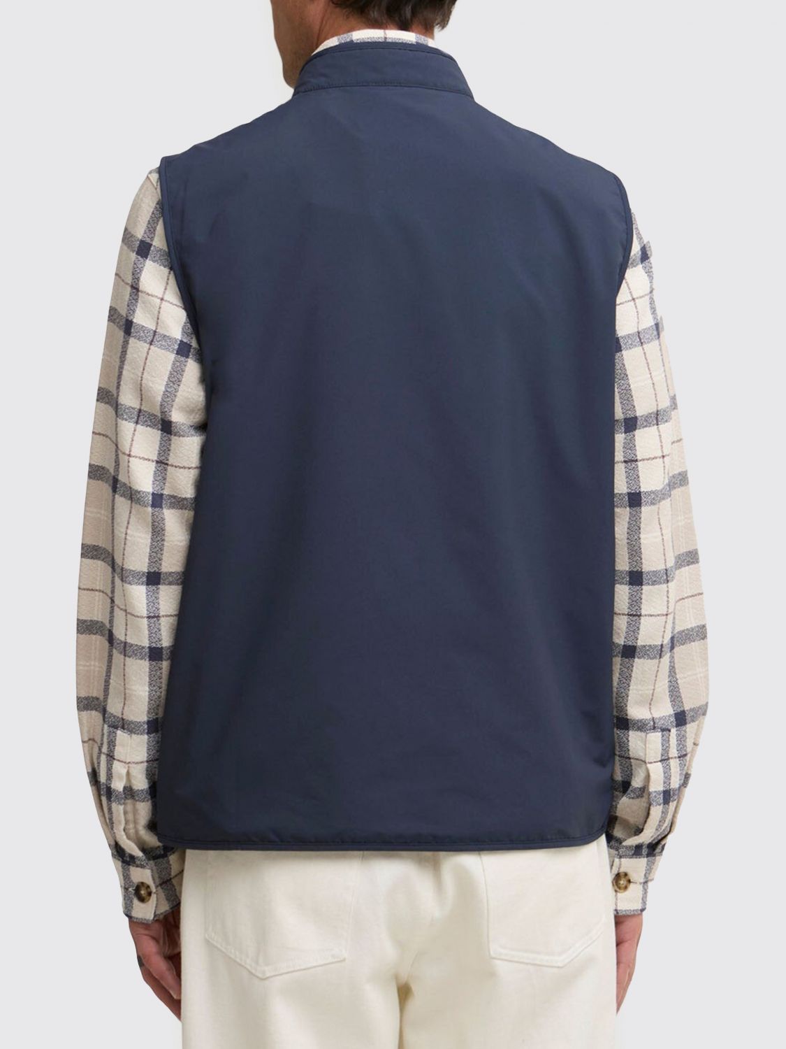 Suit Vest Men color Blue